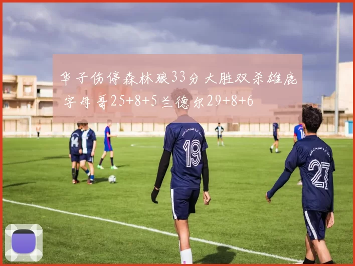 华子伤停森林狼33分大胜双杀雄鹿 字母哥25+8+5兰德尔29+8+6